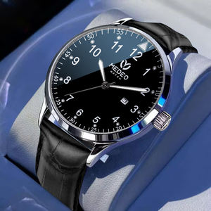 <strong>Homage</strong> Men's Leather Quartz <strong>Watch</strong> New Waterproof Luminous Double Calendar Men's <strong>Watch</strong> Ultra-thin Quartz Sport Chronograph <strong>Watch</strong> - Product Image 5