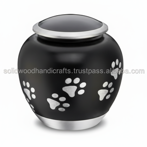Urnas conmemorativas de cremación de latón para mascotas, urnas funerarias de recuerdo para mascotas, urnas de entierro con alta calidad a bajo precio - Product Image 1