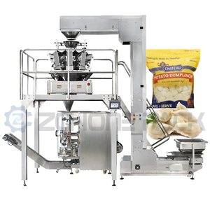Fully Automatic Vertical Packaging Machine Meat Beef Chicken Pork Salmon Bag <b>Sealing</b> Machines Pillow Plastic Pellets Packing - Product Image 1
