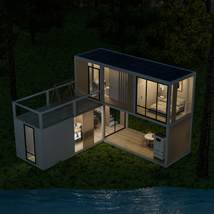 Panneau sandwich modulaire personnalisé, extensible, préfabriqué, moderne, <span class=keywords><strong>construction</strong></span> temporaire, facilement assemblable - Product Image 2