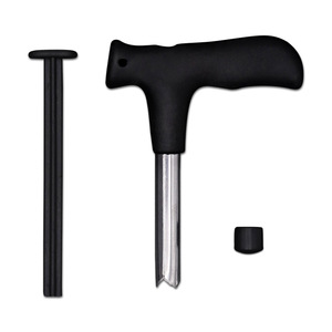 Stainless Steel Coconut Opener Handle With Hole Drill For Kitchen Use - Product Image 3