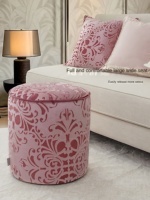 Qiong Jin Oriental Style français et chinois tabouret bas en bois massif sac souple assis jetée pour salon poufs à langer