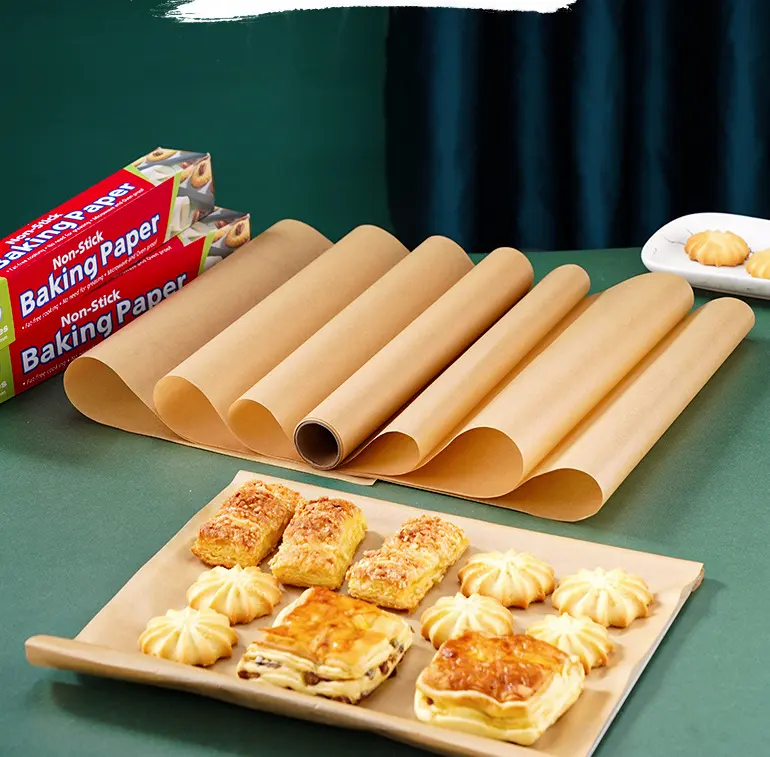 Papel de embalagem para sanduíches de fast food, papel de cozimento de qualidade alimentar para embalagens de alimentos
