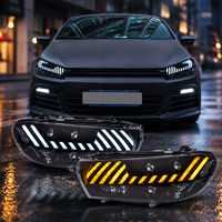 YU GUANG pour VW Scirocco 2009-2016, Phares avant LED DRL, Mise à niveau des phares, Phare dynamique à lentille LED