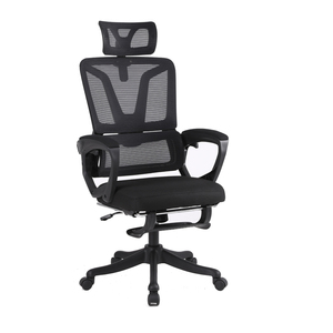 Phong cách nhà có thể điều chỉnh tựa đầu lưới Ergonomic Ghế văn phòng với thắt lưng hỗ trợ chỗ để chân - Product Image 5