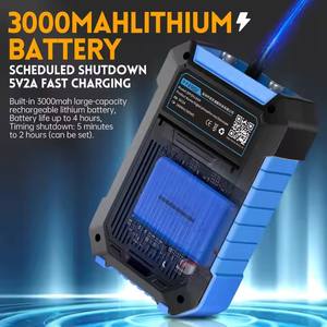 FNIRSI Синий внешний вид DPOX180H ручной двухканальный цифровой Oscilloscope180MHz-3DB 2 In1Function генератор сигналов флуоресценции - Product Image 6