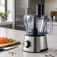 Robot culinaire commercial électrique CY-317S en acier inoxydable 800W 3.0L avec fonctions de hachage, de broyage et de pétrissage de la pâte