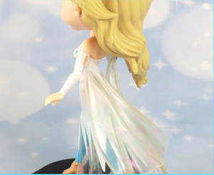 Figurine d'action de princesse version Q, figurine de princesse Elsa, poupée, jouet en PVC d'usine pour décoration de gâteau - Product Image 5