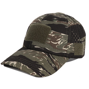 Gorra de Béisbol Táctica de Camuflaje, Transpirable, con Malla, Ajustable, Protección Solar, para Entrenamiento, Camping, Running - Product Image 4