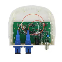 Mini equipo de fibra óptica para interiores, receptor óptico pasivo FTTH AGC CATV, Nodo de filtro CATV, TV por Cable para uso en interiores