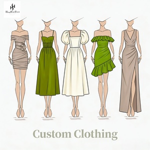 Abiti Lunghi da <span class=keywords><strong>Donna</strong></span> Personalizzati ODM OEM con Logo Personalizzato, Produttore <span class=keywords><strong>di</strong></span> <span class=keywords><strong>Abbigliamento</strong></span> in <span class=keywords><strong>Lino</strong></span> con Paillettes - Product Image 1