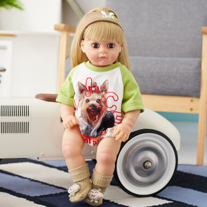 Muñeca Bebé de Vinilo de Alta Calidad, Recién Nacido, 55 cm/22 Pulgadas, Muñecas Bebé <span class=keywords><strong>Reborn</strong></span> de Silicona Realistas, Accesorios para Niñas - Product Image 3