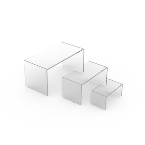 Présentoir de parfum en acrylique de comptoir de taille personnalisée présentoir de risers en acrylique pour les figurines <span class=keywords><strong>Amiibo</strong></span> Funko POP - Product Image 4