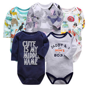 Mameluco de Algodón para Bebé Lindo de Una Pieza <span class=keywords><strong>Ropa</strong></span> para Recién Nacido de Otoño y Primavera - Product Image 1