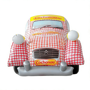 Beckon OEM – Nouvelles sculptures gonflables grandeur nature en PVC de voitures de course pour expositions automobiles et locations d'événements commerciaux - Product Image 2