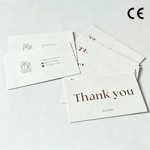 Tarjeta de Agradecimiento Personalizada para Pequeñas Empresas, Inserto para Pedidos, Tarjetas de Agradecimiento con Logotipo Personalizado, Papel de Primera Calidad, Entrega Rápida, Venta al por Mayor - Product Image 4