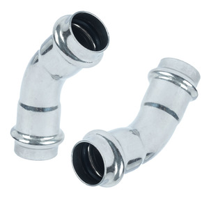 Coudes à 45 degrés YOD sur mesure à pression haute pression 15/22/28mm pour réaménagement de conduites de gaz GPL et <span class=keywords><strong>eau</strong></span> CVC en acier inoxydable 304/laiton - Product Image 3