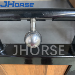 농장, 승마장에 대한 낮은 대나무 나무와 스윙 도어 지붕 말 헛간을 가진 고급 맞춤형 단단한 말 마구간 - Product Image 2