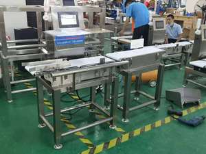 Ngành công nghiệp thực phẩm tự động giá rẻ vành đai băng tải kiểm tra định lượng trọng lượng kiểm tra máy cho túi/chế biến thực phẩm với băng tải - Product Image 5