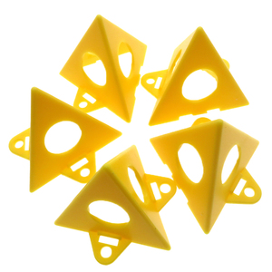 10 pièces Triangle porte-peinture en plastique pyramide support ensemble peinture en aérosol pieds tampon peinture support pour <span class=keywords><strong>charpentier</strong></span> peintre accessoires - Product Image 1