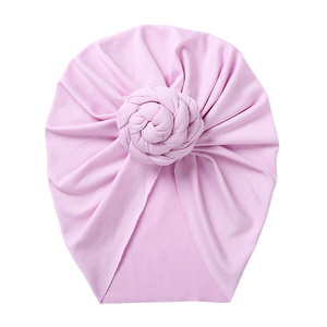 Turbante con lazos para bebés de alta calidad al por mayor, turbante grande de Color caramelo para primavera y otoño para niñas, personalizado para niños - Product Image 4