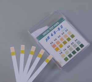 Bandes de papier de test de ph universelles en gros de haute qualité bandelette de test d'indicateur IVD sensible ph 4.5-9.0 - Product Image 2