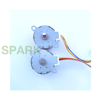 35BYJ412 PM motor stepper 12/24VDC, poros centric motor roda gigi mini untuk peralatan sanitasi/generator listrik/kontrol katup