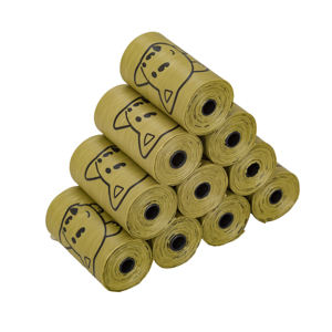 Sacs à déjections canines personnalisés en gros, résistants aux déchirures, épais, pour la promenade en extérieur et l'usage quotidien - Product Image 1