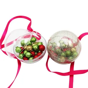 Noel Asılı Plastik Top Süsler Bauble Topu