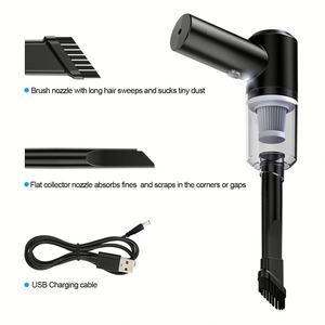 Aspirateur de voiture sans fil professionnel haute pression compact et durable pour le camping et l'extérieur - Product Image 4