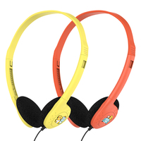 Casque filaire pour enfants casque de musique pour enfant écouteur de classe en ligne prise 3.5mm vente directe d'usine