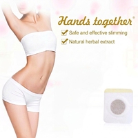 Patch Corporel Herbal pour l'Abdomen - Patch Minceur Naturel au Gingembre et à l'Armoise, Patch Transdermique Amincissant et Remodelant