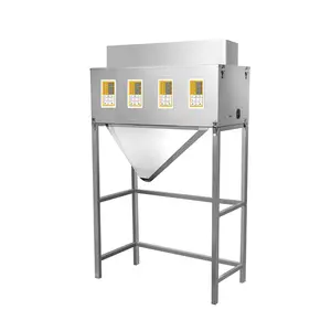 Linha de máquina de pesagem automática de nozes de alta qualidade, dispensador de grãos de café, máquina de enchimento de partículas de sementes