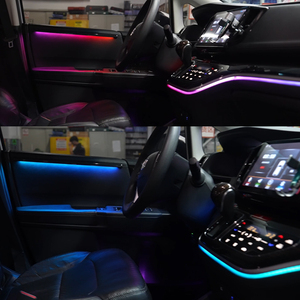 Bande LED RGBIC Premium pour éclairage d'ambiance intérieur de voiture, éclairage d'atmosphère pour Odyssey/ELYSION 2015-2026 - Product Image 5