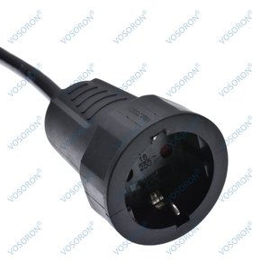 <strong>IEC</strong> 60309 332P6/316P6 to <strong>Schuko</strong> CEE7/7 Outlet Socket,connect the <strong>Schuko</strong> Plug to the 332C6 /316C6 Receptacle <strong>Power</strong> <strong>Cord</strong>,IP44,1M - Product Image 4