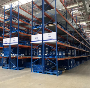 Adjustable storage steel rack shelving metal storage shelves for warehouse