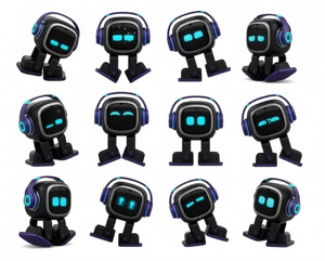 Robot Educativo con IA en Oferta, Mascota Robótica Inteligente para Escritorio, Control por Voz, Estación de Carga Inalámbrica, Juguete Interactivo para Niños - Product Image 6