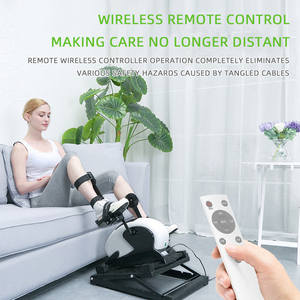 Cyclette Motorizzata per <span class=keywords><strong>Gambe</strong></span>, Pedali Elettrici Regolabili con Anello per Dita, per Paralisi Cerebrale, Parkinson, Fisioterapia Domiciliare - Product Image 5