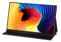 Monitor Portátil Extendido para Juegos de 15.6 Pulgadas, 1080P HD IPS, con Tipo-C, HD-MI y USB para Laptop, PC, Celulares y Juegos Móviles