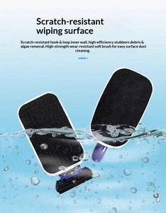 Brosse magnétique carrée écologique SOBO pour aquarium, grattoir à algues, outil de nettoyage de verre - Product Image 3