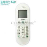 Control Remoto Universal para Aire Acondicionado, Precio de Fábrica, ES-AC027 6000 en 1 para Toshiba Panasonic Acondicionado Kt-e08