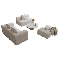 Canapé modulaire convertible pour petit appartement, canapé en forme de L, canapé d'angle réversible OEM/ODM, canapé-lit