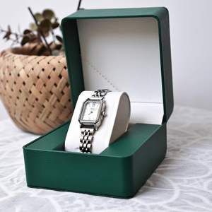 Cheap Price Round Angle <b>Watch</b> Box PU Leather <b>Watch</b> Storage Box Gift Box High-end <b>Wooden</b> <b>Watch</b> Packing - Product Image 3