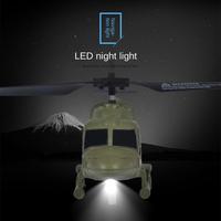 AiJH 2.5CH Channel RC Helicopter Plane Mode USB Charging With Headlight Remote Control Helicopter Flying Toys