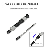 Juego de destornilladores de precisión 115 en 1, Kit de herramientas de mano profesional, brocas magnéticas Torx Phillips para iPhone, Xiaomi, reloj, cámara, Dron