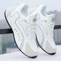 Nouvelles Chaussures de Sport Décontractées en Cuir pour Hommes, Style Coussin d'Air Antidérapant, Idéales pour la Course, Usage Polyvalent, Vente en Gros Transfrontalière