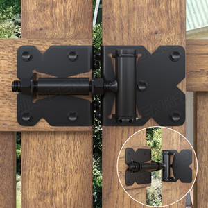 स्थानीय स्टॉक भारी ड्यूटी गार्डन गेट हिंज एडजस्टेबल सेल्फ क्लोनिंग गेट टिका (1 जोड़ी) - Product Image 4