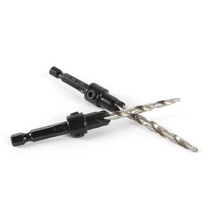 Precise 5PC High Speed Steel Countersinking <b>Drill</b> <b>Bits</b> Multi-purpose Woodworking Tool for Plastic Plank Punchdown <b>Wood</b> Drilling - Product Image 3