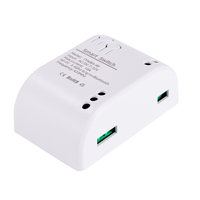 Modul Relay WiFi Tuya Smart 1CH Switch 220V 10A Kontrol Jarak Jauh via Aplikasi 12V 24V 220V 85-250V RF433 5V Penerima Google Home Alexa