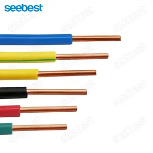 Seebest High Quality Wire Pvc Insulated Cable For House Electrical Wire Single Core 2.5mm Wire Bv Cable